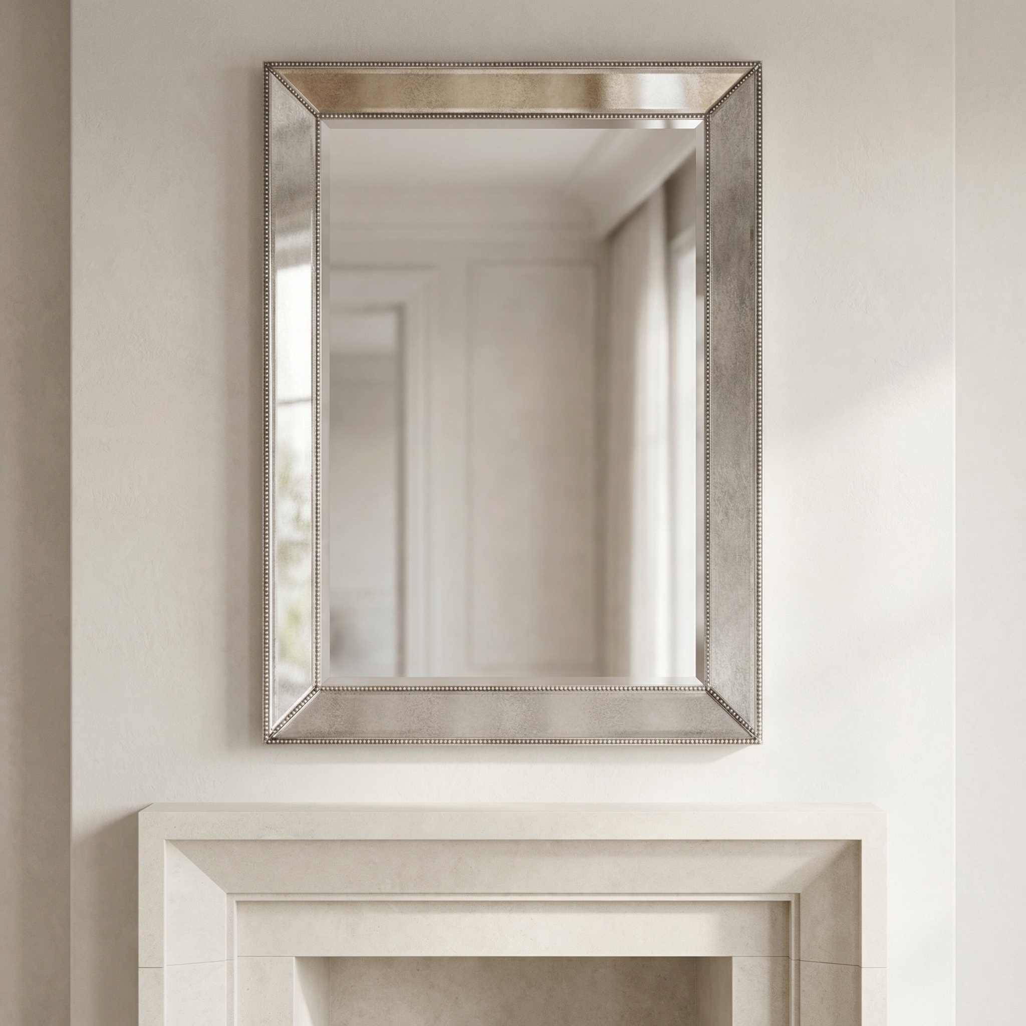 Beaded Wall Mirror